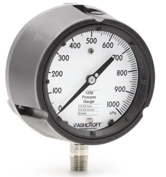 1259 安全型弹簧管压力表